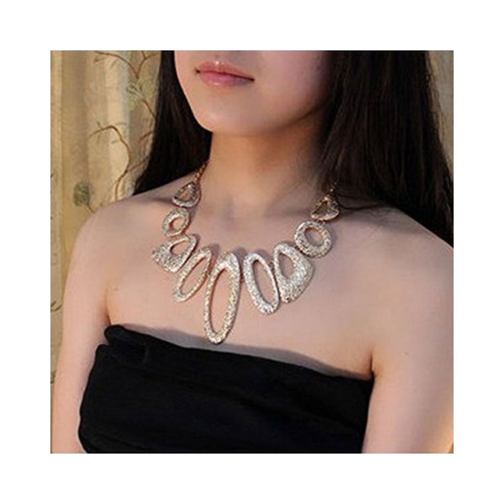 Shining Diva Fashion Katrina Kaif Inspired Necklace For Girls & Women(Golden)(pi4685np)