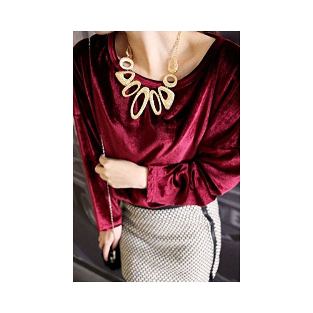 Shining Diva Fashion Katrina Kaif Inspired Necklace For Girls & Women(Golden)(pi4685np)