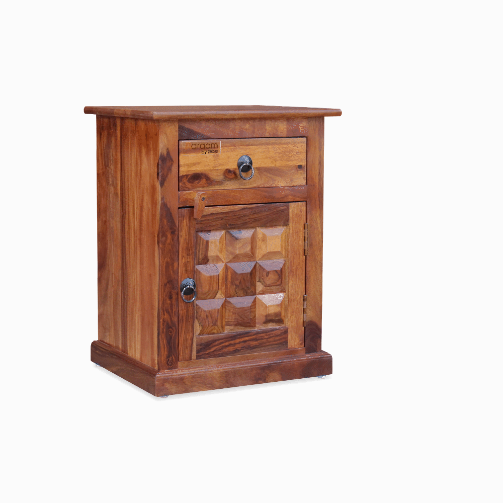 Sheesham Wood Table with Drawer Storage