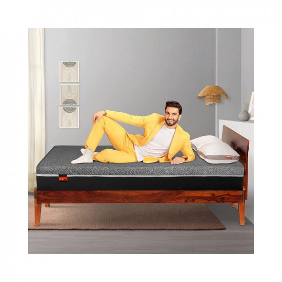 Sleepyhead Laxe - 100% Natural Pincore Latex Mattress, 78x72x8 inches (King Size)