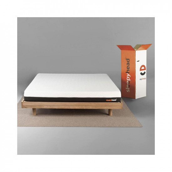 Sleepyhead Sense - 3 Zoned BodyIQ Orthopedic Memory Foam Mattress with Cooling Tech, 75x72x8 inches (King Size)