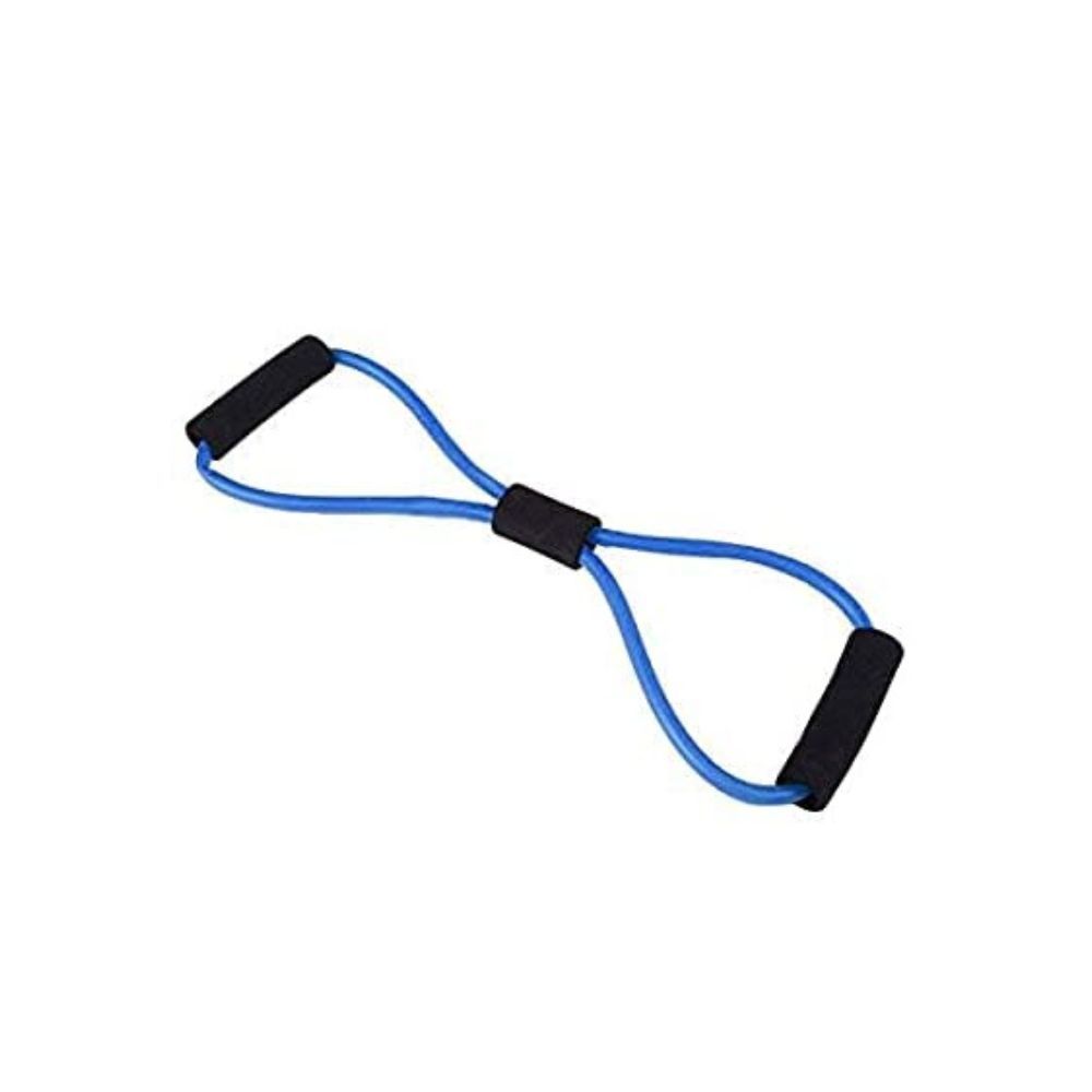 Smic Resistance Bands Figure 8 Exercise Band Resistance Loop for Back Shoulder Neck Stretching Arm Yoga Exerciser Loop for Home Workout