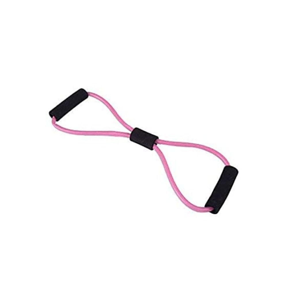 Smic Resistance Bands Figure 8 Exercise Band Resistance Loop for Back Shoulder Neck Stretching Arm Yoga Exerciser Loop for Home Workout