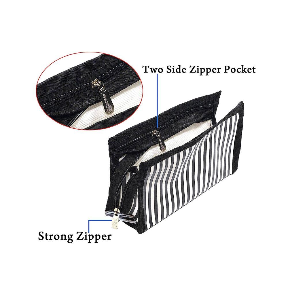 SNDIA Cosmetic Bag Set, Shaving Kit Bag for Men, Toiletry Travel Bag