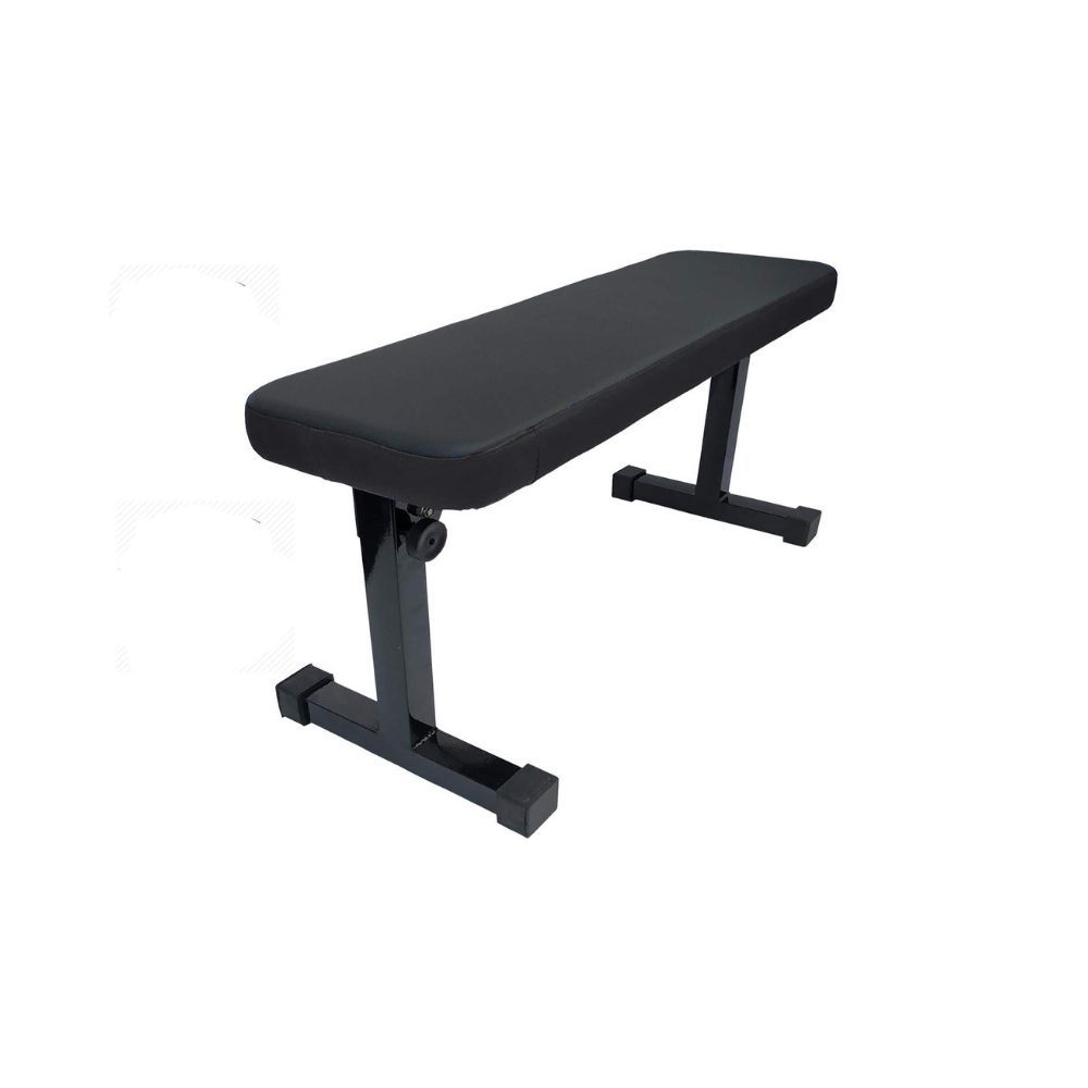 Snowa Foldable Flat Travel Weight Bench for Multipurpose Fitness Exercise Gym Workout