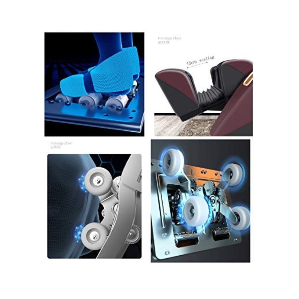 Sobo Massage Chair for Home 3D Zero Gravity Full Body Heating and Foot Massage Chair with Bluetooth