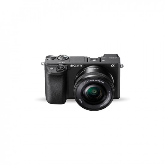 Sony Alpha ILCE-6400L 24.2MP Mirrorless Camera (Black)