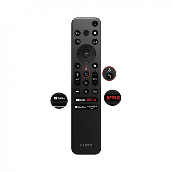Sony Bravia 139 cm (55 inches) 4K Ultra HD Smart LED Google TV KD-55X80K (Black)