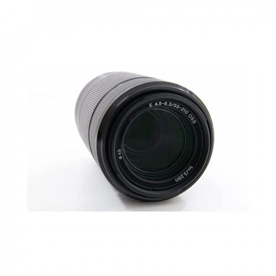 Sony E Mount E 55 210 Mm F4.5 6.3 OSS Aps-C Lens (Sel55210)|Zoom Lens|Nature&Sports Photography,Black