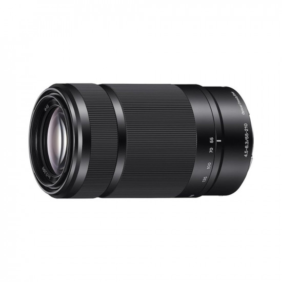 Sony E Mount E 55 210 Mm F4.5 6.3 OSS Aps-C Lens (Sel55210)|Zoom Lens|Nature&Sports Photography,Black