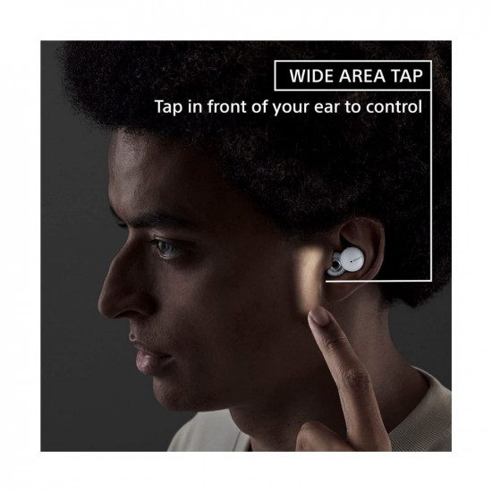 Sony LinkBuds WF-L900 Truly Wireless Bluetooth in Ear Earbuds, Open-Ring Design, Ambient Sound, 17.5 Hrs Battery, 360RA, Alexa Built-in -White