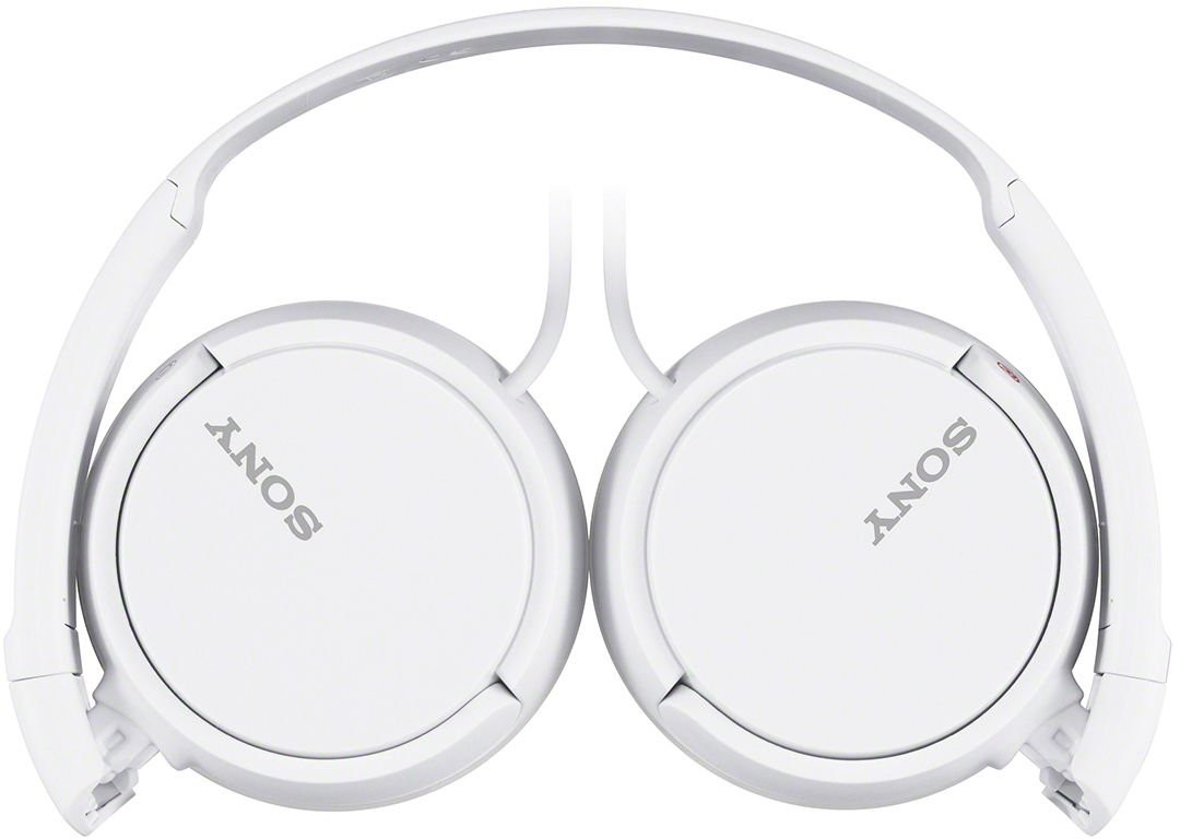 Sony MDR-ZX110A On Ear Stereo Wired Headphones White Without Mic
