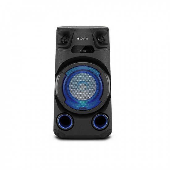 Sony MHC-V13 Wireless Portable Party Speaker with Bluetooth connectivity (Jet bass Booster,Karaoke/Guitar, USB, CD, Music Center app)