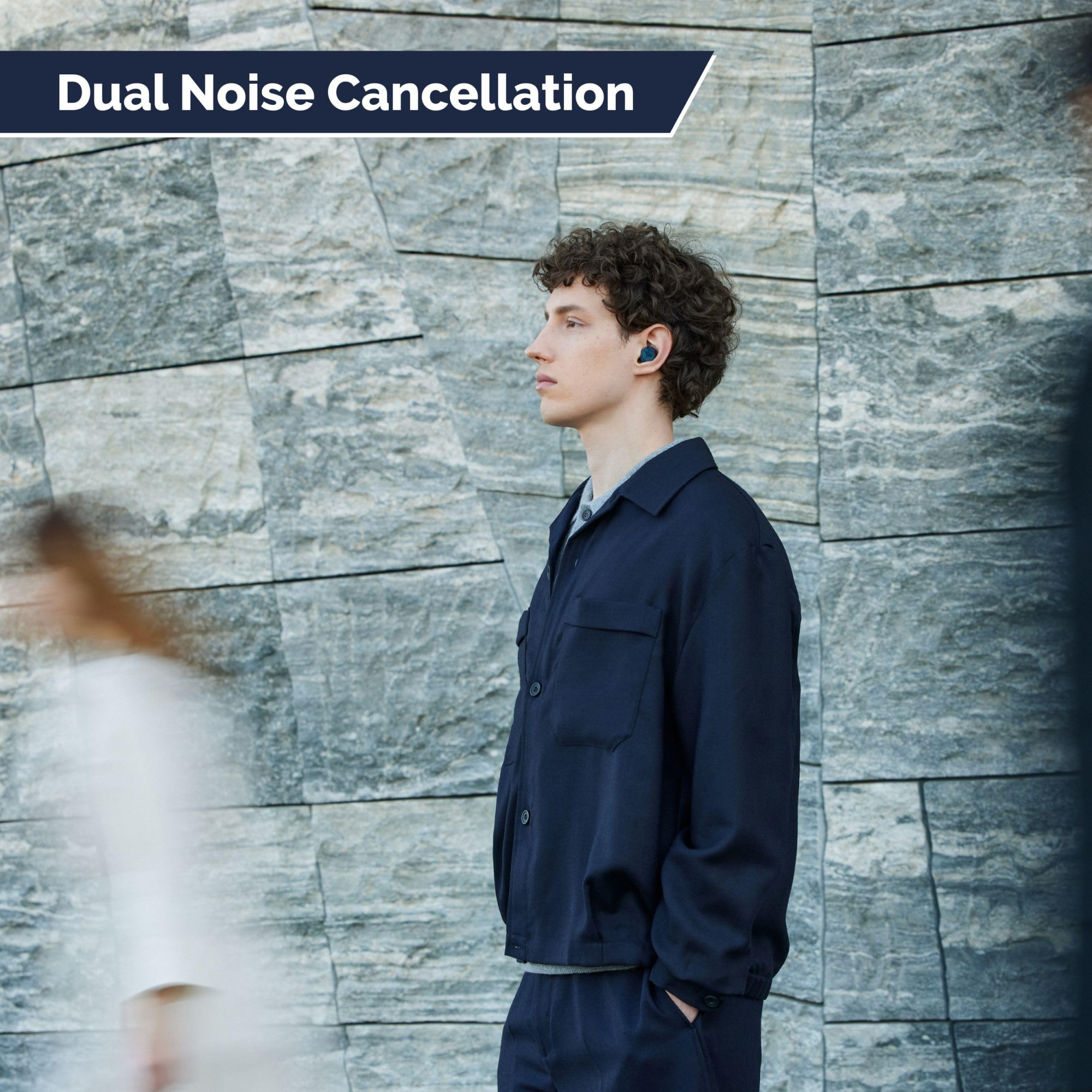 Sony WF-C710NSA  Dual Noise Cancellation Wireless Bluetooth Earbuds  AI Call Quality  40Hrs Battery wo ANC  30Hrs Battery with ANC - Black