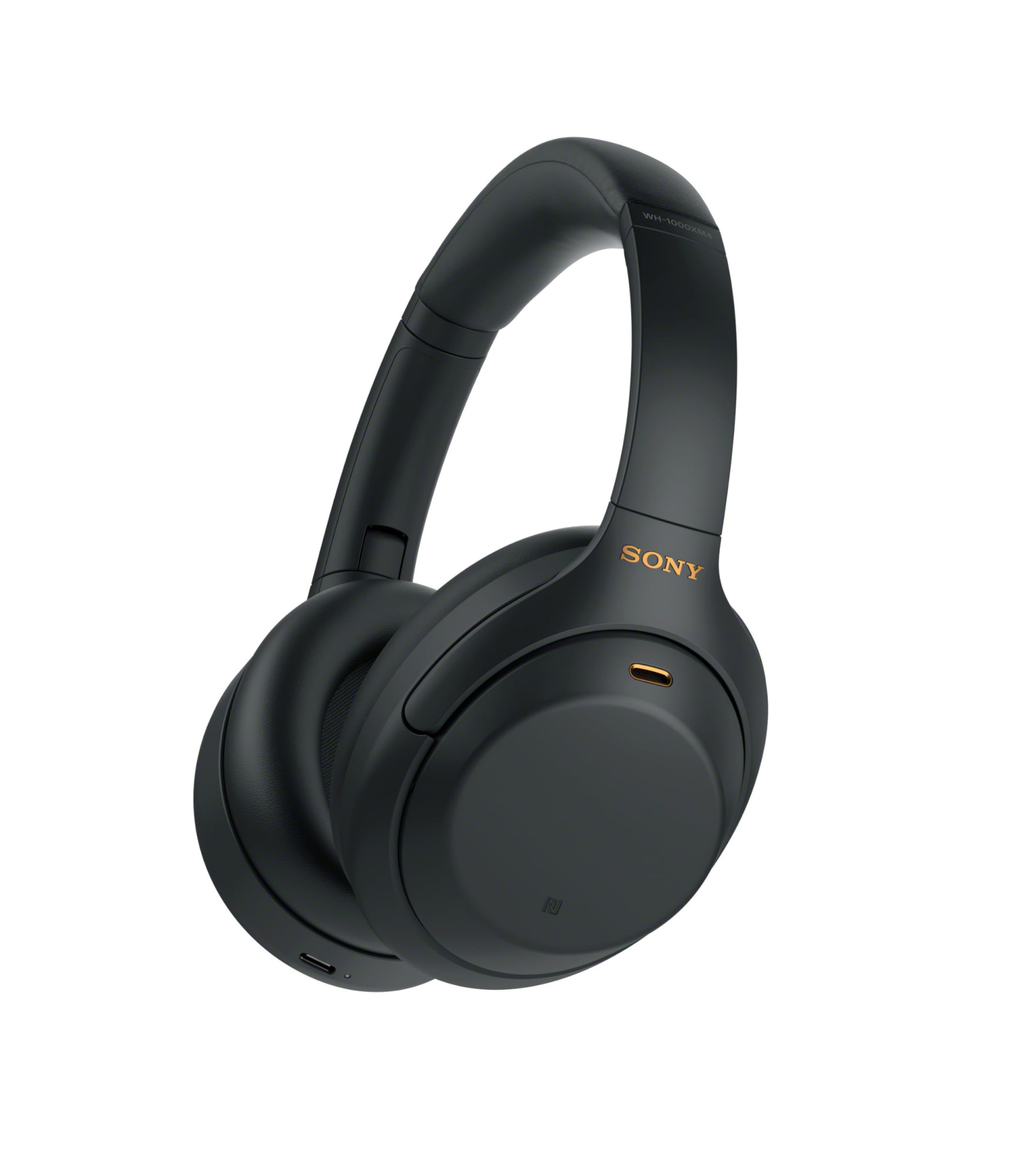 Sony WH-1000XM4 Industry Leading Wireless Noise Cancellation Bluetooth Over Ear Headphones with Mic for Phone Calls 30 Hours Battery Life Quick Charge AUX Touch Control and Voice Control - Black