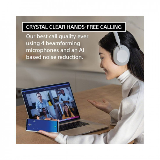 Sony WH-1000XM5 Wireless Industry Leading Active Noise Cancelling Headphones,8 Mics for Clear Calling,40Hr Battery,3 Min Quick Charge = 3 Hours Playback,Multi Point Connectivity,Alexa - Mid Night Blue