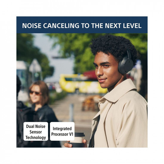 Sony WH-CH720N, Wireless Over-Ear Active Noise Cancellation Headphones with Mic