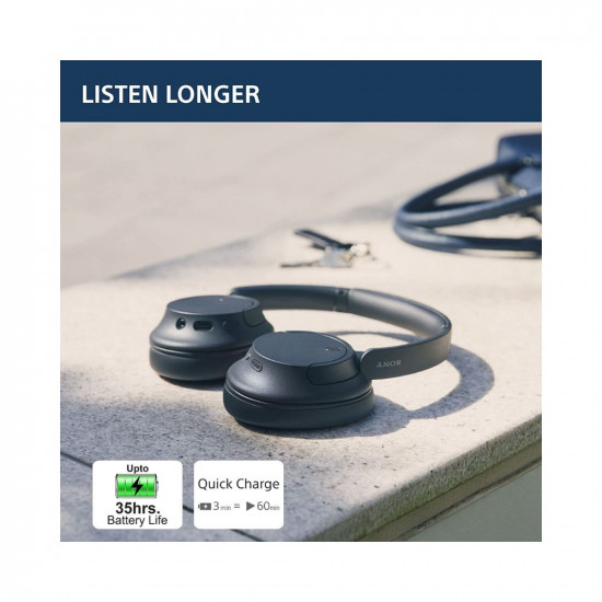 Sony WH-CH720N, Wireless Over-Ear Active Noise Cancellation Headphones with Mic