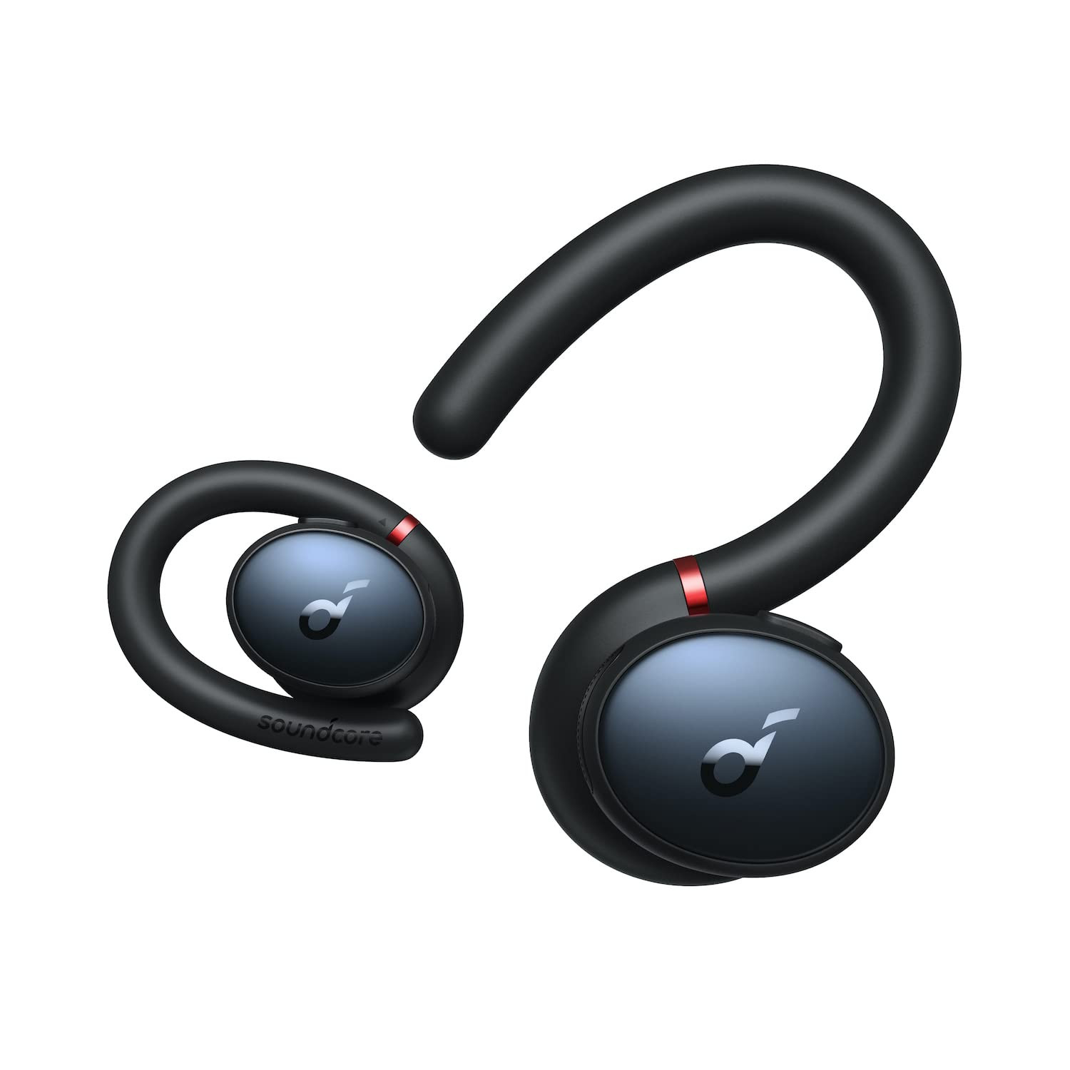 soundcore Sport X10 True Wireless Bluetooth Sport Earbuds Rotatable Over-Ear Hooks for Ultimate Comfort and Secure Fit Deep Bass IPX7 Waterproof Sweatproof Fast Charge App Gym Running
