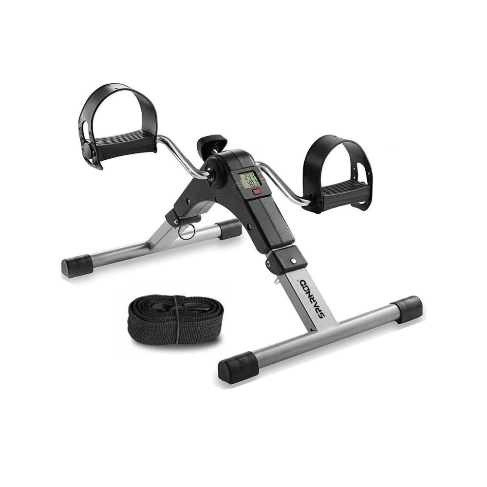 Sparnod Fitness SMB-100 Mini Cycle Pedal Exerciser with Adjustable Resistance