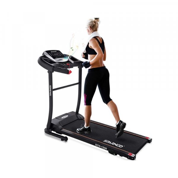 Sparnod Fitness STH-1200 (3 Hp Peak) Automatic Motorised Treadmill