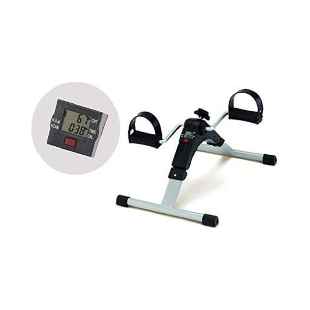 SPIRITUAL HOUSE Pedal Exerciser Portable Mini Bike, Non Skid Cycle Aid with Adjustable Footstraps