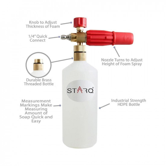 STARQ W3A HIGH Pressure Washer 2100 WATTS 150 BAR All in ONE Combo (Updated Model)