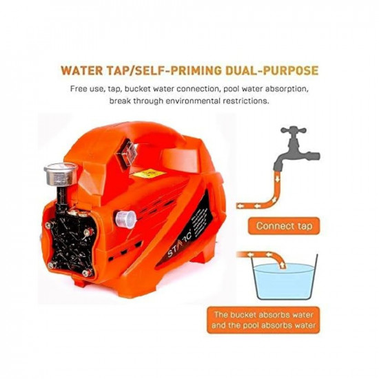 STARQ W3A HIGH Pressure Washer 2100 WATTS 150 BAR All in ONE Combo (Updated Model)