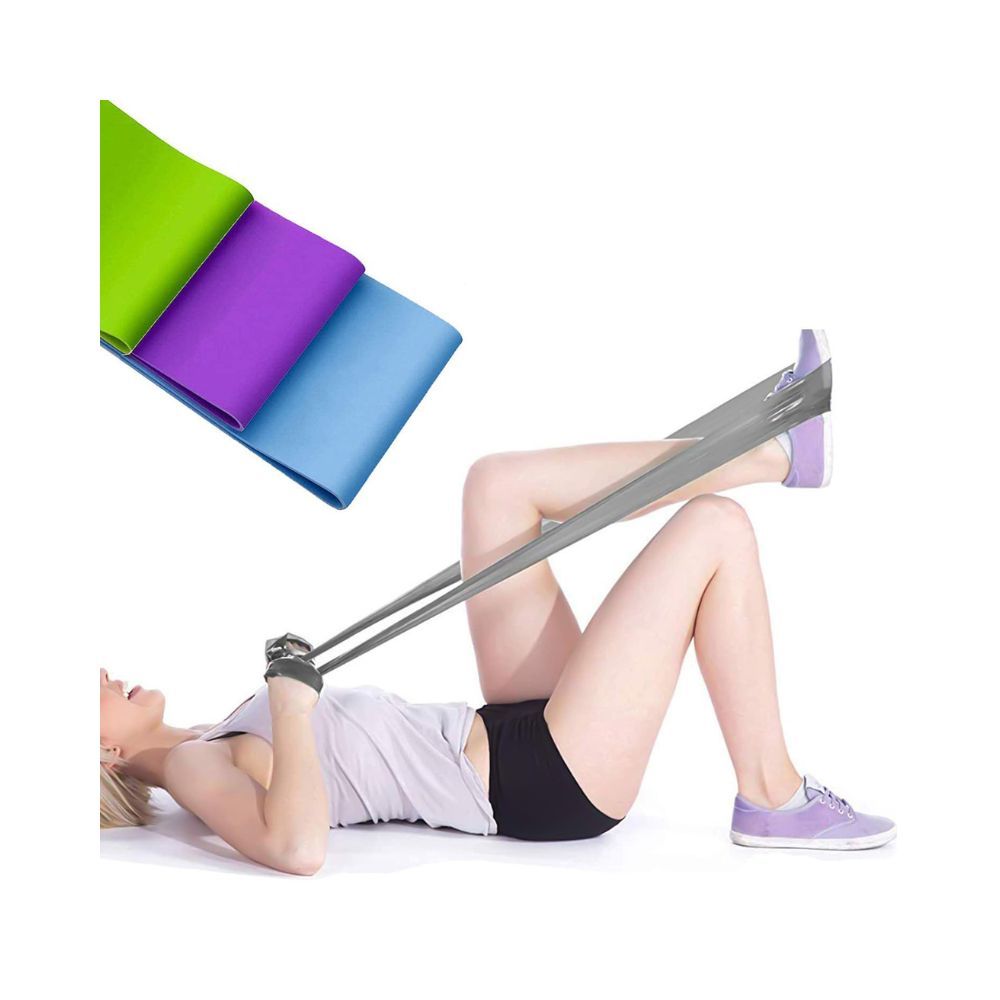 Strauss Yoga Resistance Bands (Pack of 3)