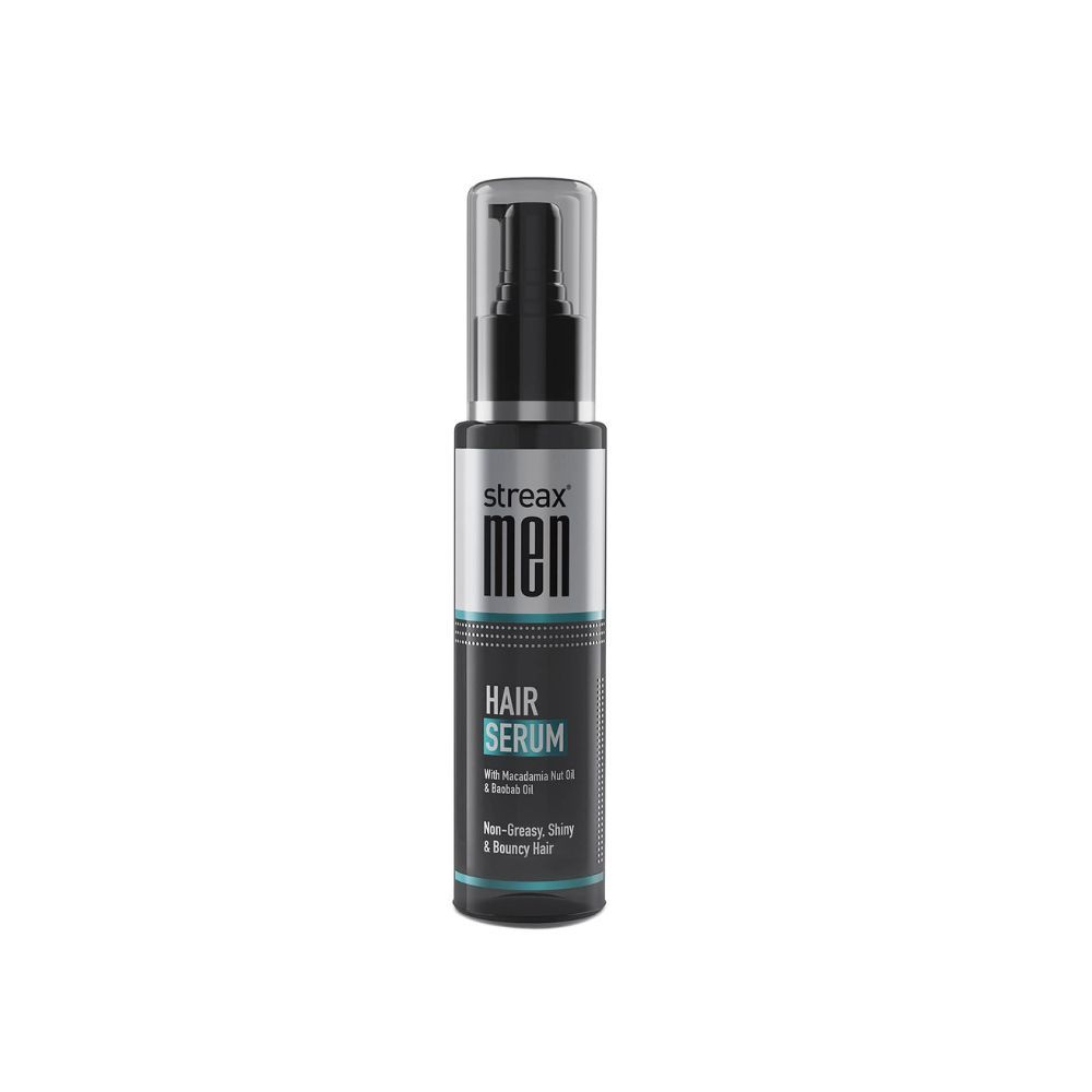 Streax Hair Serum for Men, 100ml | Enriched with Macadamia Nut Oil