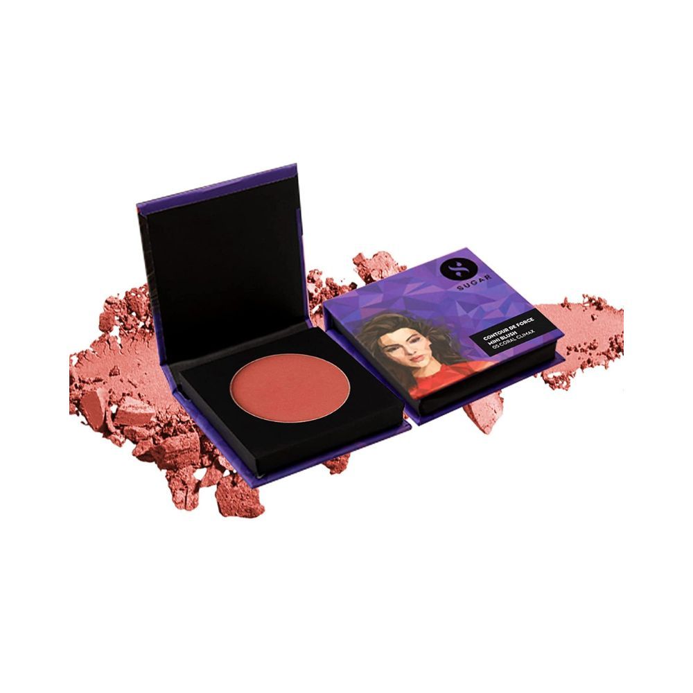 SUGAR Cosmetics - Contour De Force - Mini Blush - 02 Pink Pinnacle