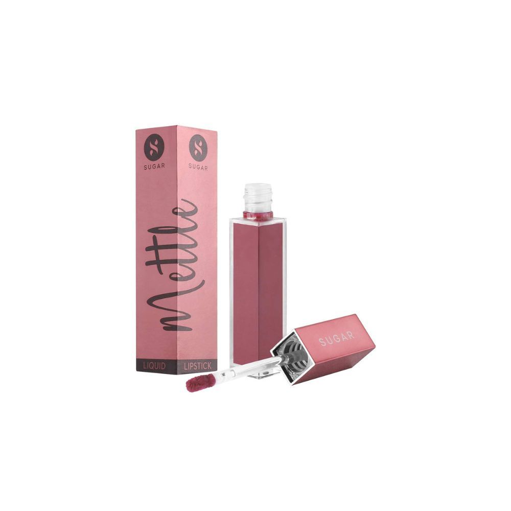 SUGAR Cosmetics - Mettle - Liquid Lipstick - 03 Estella