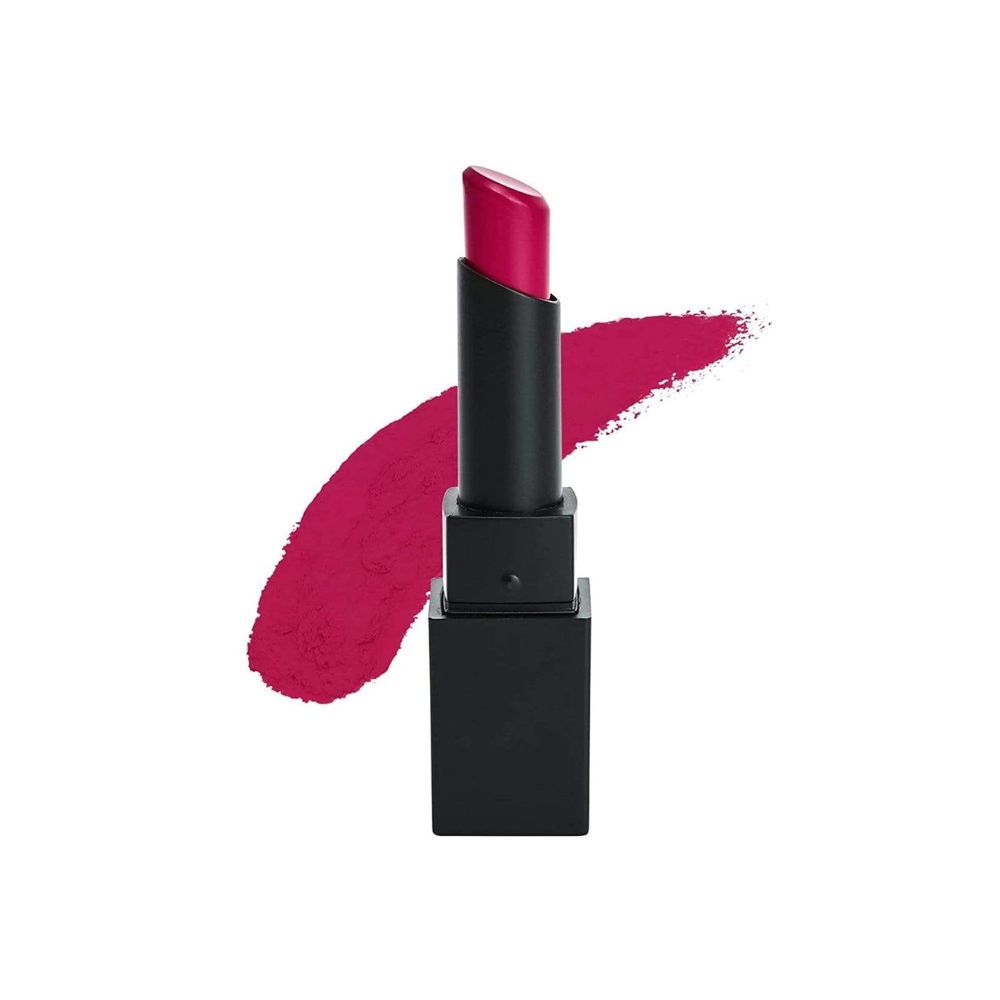 SUGAR Cosmetics - Nothing Else Matter - Longwear Matte Lipstick - 06 Pink Aloud (Bright Fuchsia Pink)