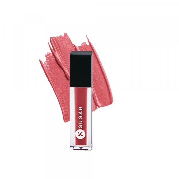 SUGAR Cosmetics - Smudge Me Not - Mini Liquid Lipstick - 44 Preach Peach - 1.1 ml - Ultra Matte