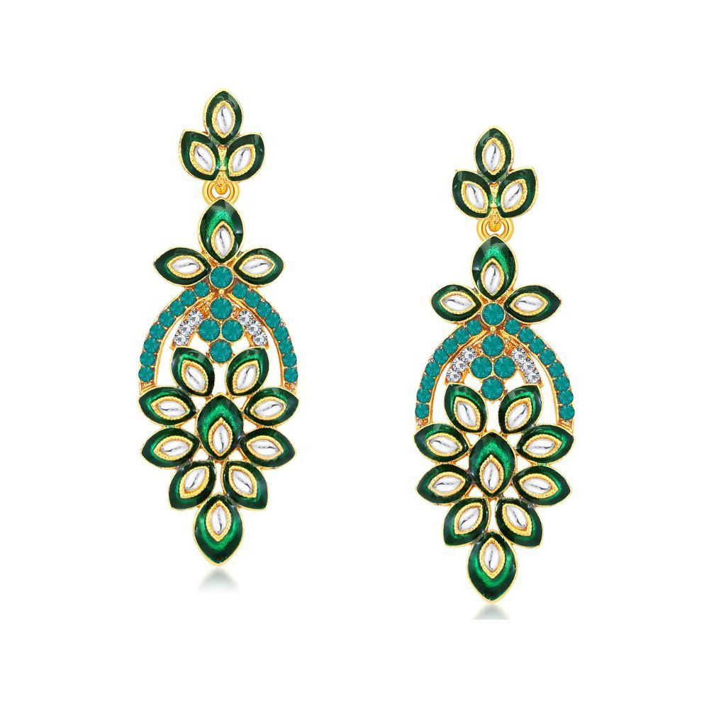Sukkhi Attractive Gold Plated Necklace Kada Combo Set for Women (CBMIX104227)