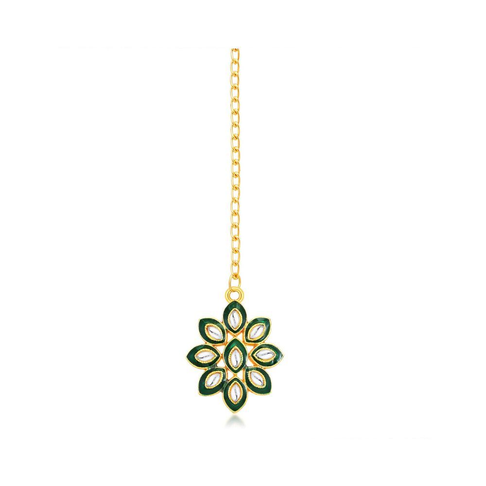Sukkhi Attractive Gold Plated Necklace Kada Combo Set for Women (CBMIX104227)