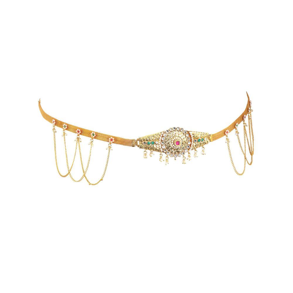 Sukkhi Belly Chains for Women (Golden) (KB71868GLDPJ092017)