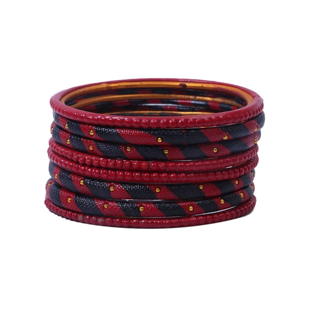 Sukriti Lac Bangles for Women & Girls (Set of 8)