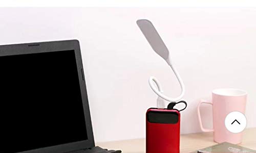 SWAPKART Portable Flexible Adjustable Eye Protection USB LED Desk Light  Table Lamp for Reading, Working on PC, Laptop, Power Bank, Bedroom