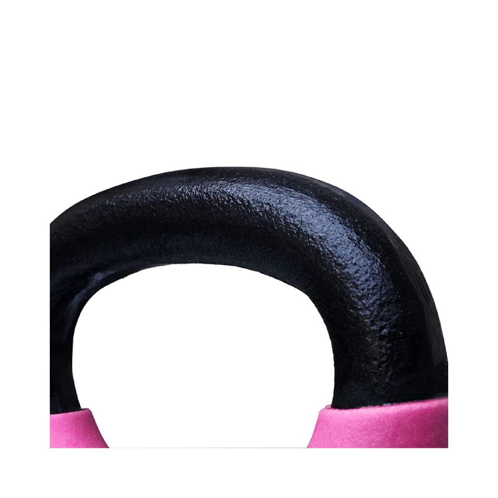 Symactive Neoprene Coated Solid Kettlebell 12 kg (Pink)