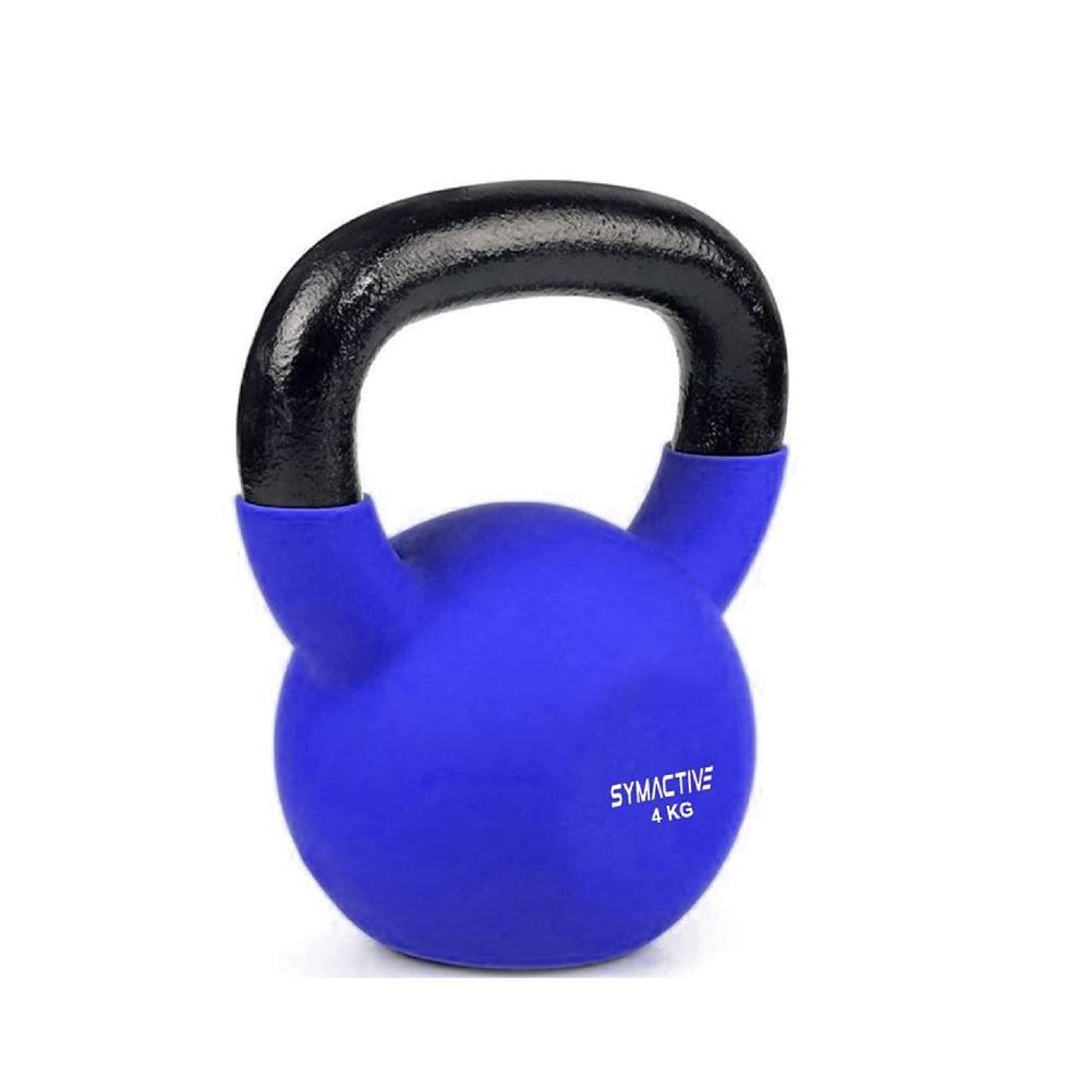 Symactive Neoprene Coated Solid Kettlebell 2 kg