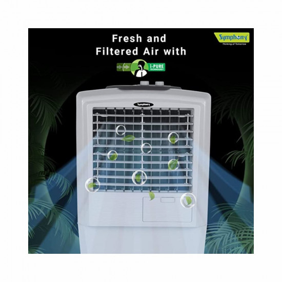 Symphony HiFlo 40 Personal Air Cooler For Home with Powerful Blower