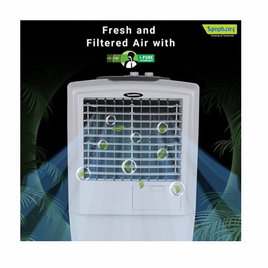 Symphony HiFlo 40 Personal Air Cooler For Home with Powerful Blower