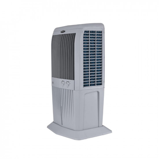 Symphony Storm 70 XL Desert Air Cooler For Home with Honeycomb Pads, Powerful Fan, i-Pure Technology and Low Power Consumption (70L, Grey)