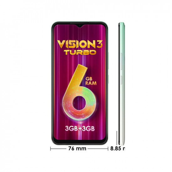 Tarun Mobiles Itel Vision3 Turbo 3GB RAM+3GB Turbo RAM (Green)
