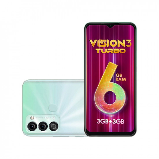 Tarun Mobiles Itel Vision3 Turbo 3GB RAM+3GB Turbo RAM (Green)