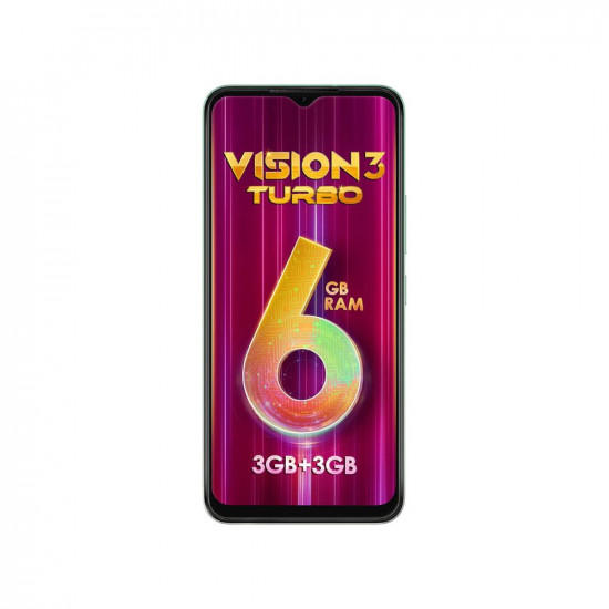 Tarun Mobiles Itel Vision3 Turbo 3GB RAM+3GB Turbo RAM (Green)