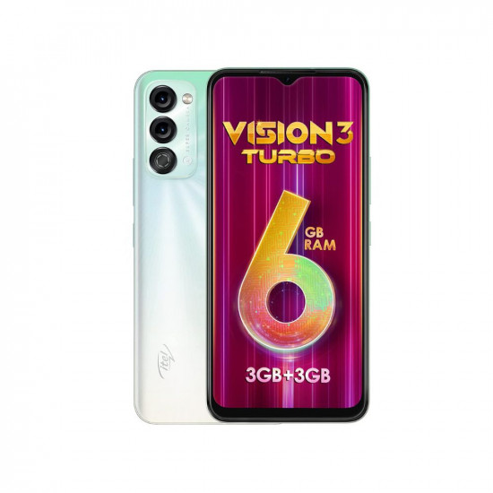 Tarun Mobiles Itel Vision3 Turbo 3GB RAM+3GB Turbo RAM (Green)