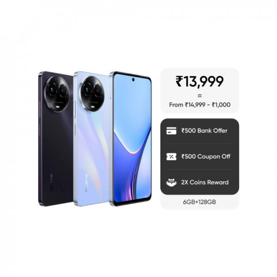 Tarun Mobiles realme 11x 5G (Purple Dawn, 128 GB) (8 GB RAM)