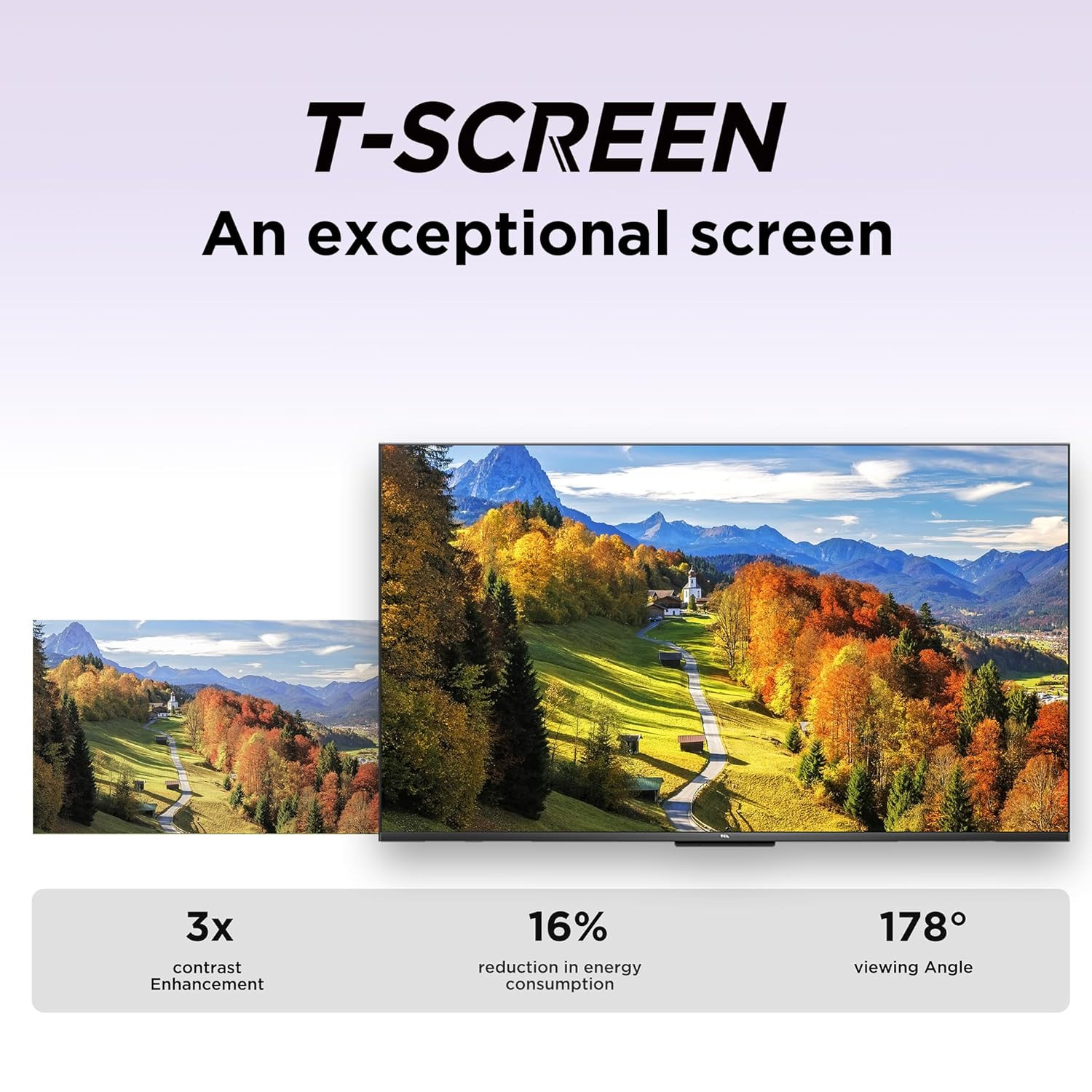TCL 7997 cm 32 inches Metallic Bezel-Less HD Ready Smart Android LED TV 32L4B Black